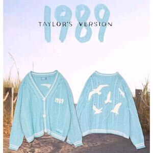 TAYLOR SWIFT 1989 (TAYLOR'S VERSION) SIZE XL/2XL CARDIGAN BRAND NEW!!!🔥🔥🔥
